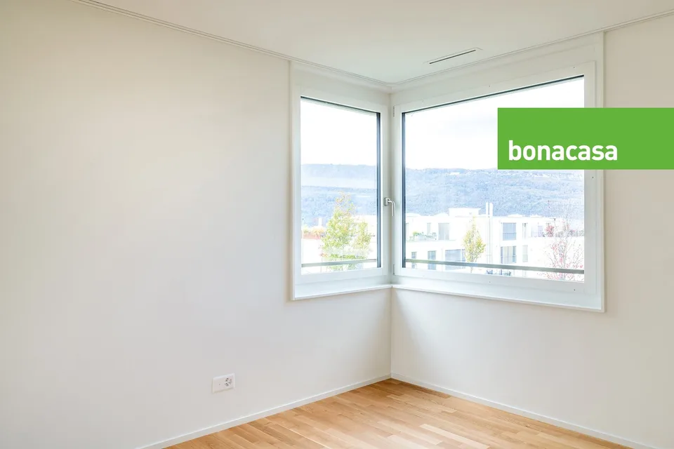 New 3.5-room apartment on the ground floor - with bonacasa!