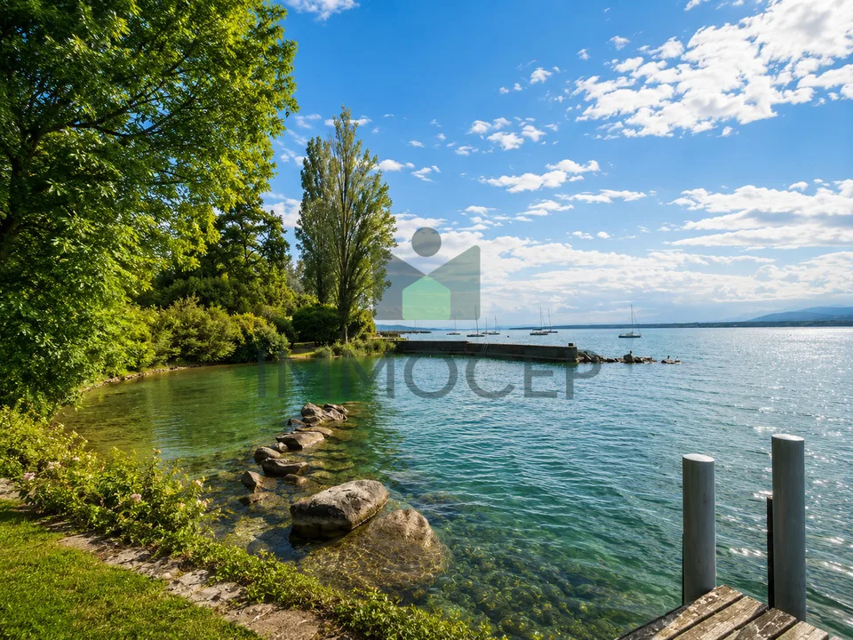 Propriété d'architecte à rénover à Versoix avec vue lac – Foto 24 von 24