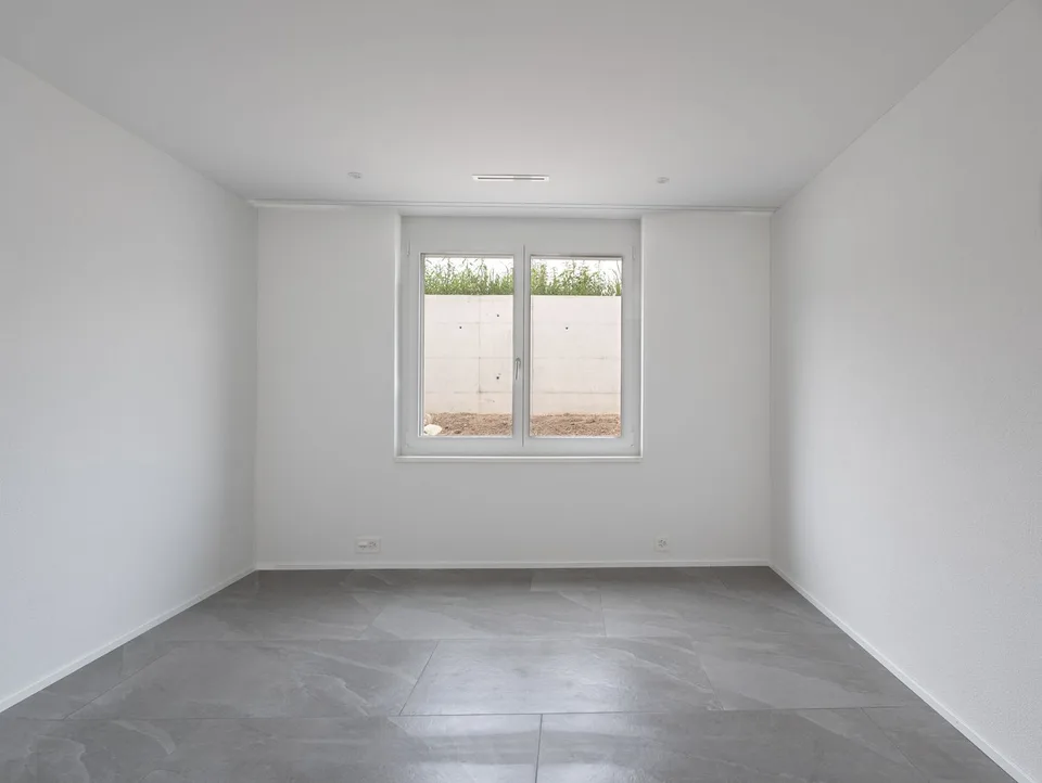 Appartement neuf de 4,5 pièces de haute qualité avec jardin d'hiver au rez-de-chaussée