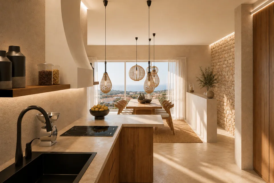Design mediterraneo con vista da sogno sull'Arcipelago della Maddalena – photo 4 of 9