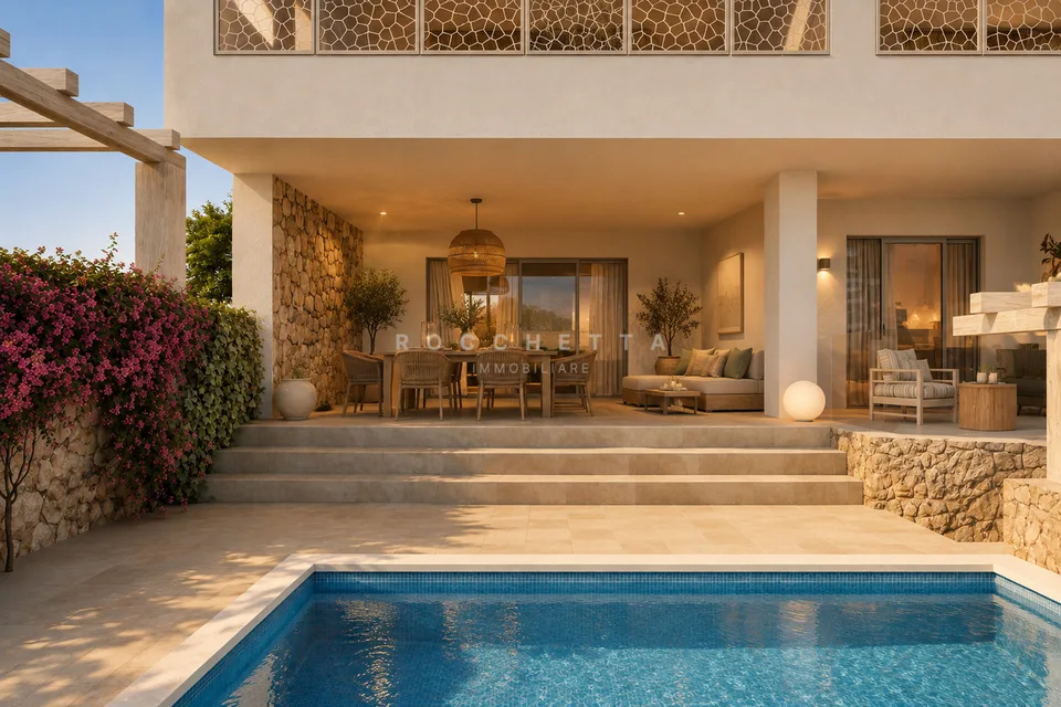 Design mediterraneo con vista da sogno sull'Arcipelago della Maddalena – photo 2 of 9