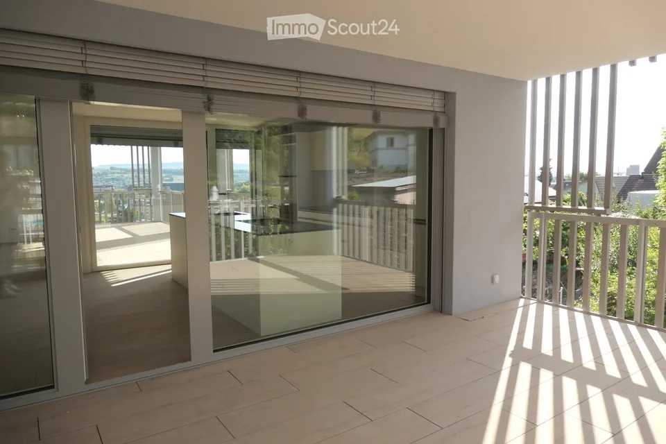 Habiter avec une vue lointaine - Appartement neuf 3.5 pièces avec deux terrasses à Villmergen