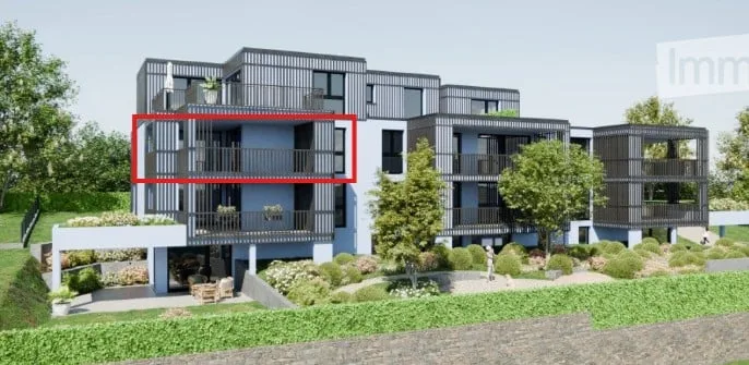 Habiter avec une vue lointaine - Appartement neuf 3.5 pièces avec deux terrasses à Villmergen