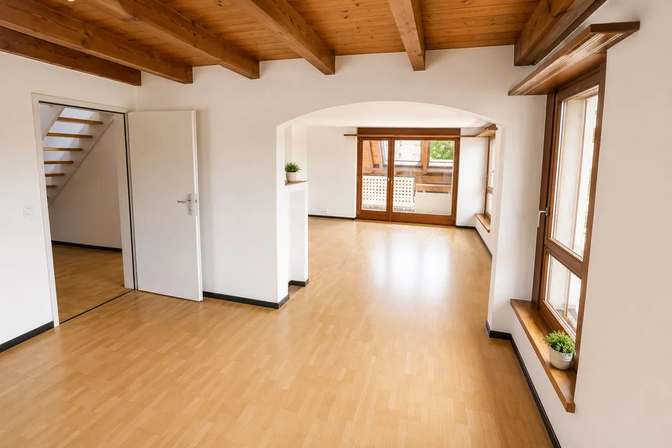 5,5 Zi. Duplex Wohnung im Dorfzentrum – Foto 3 von 10