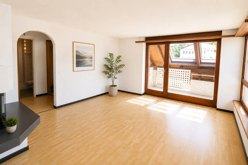 5,5 Zi. Duplex Wohnung im Dorfzentrum – Foto 4 von 10