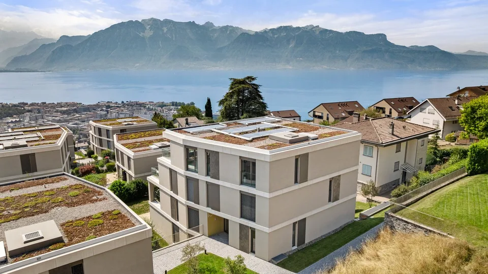 Duplex-attique d'exception avec vue panoramique sur le Léman – photo 2 sur 13