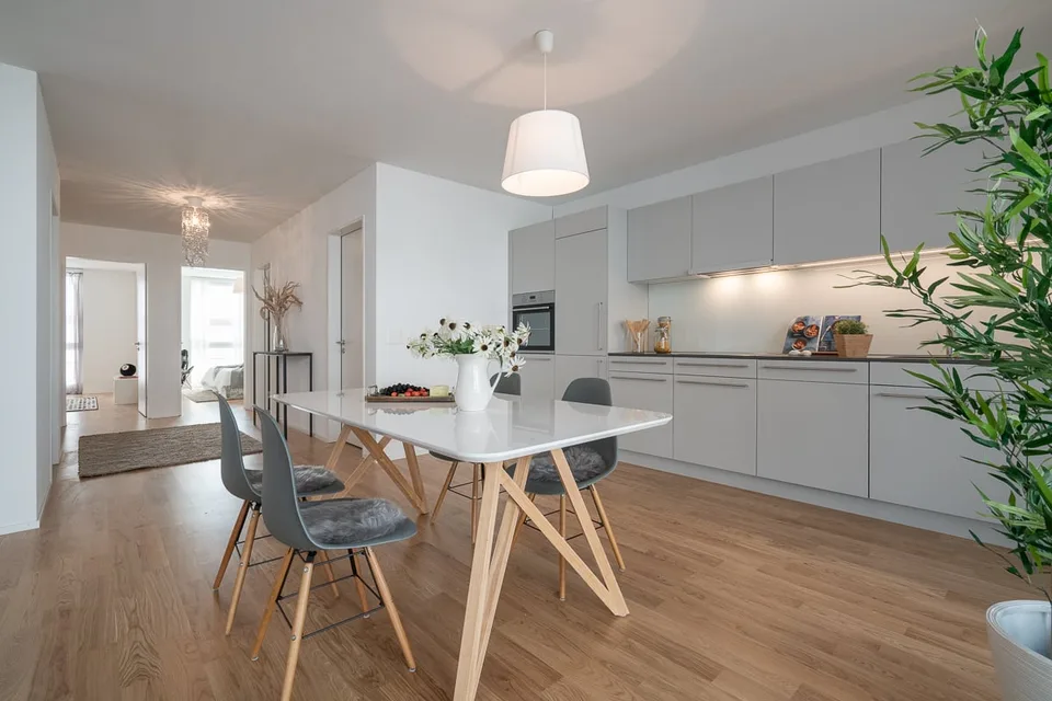 Appartamento moderno 3,5 locali in un complesso residenziale sostenibile a Staufen