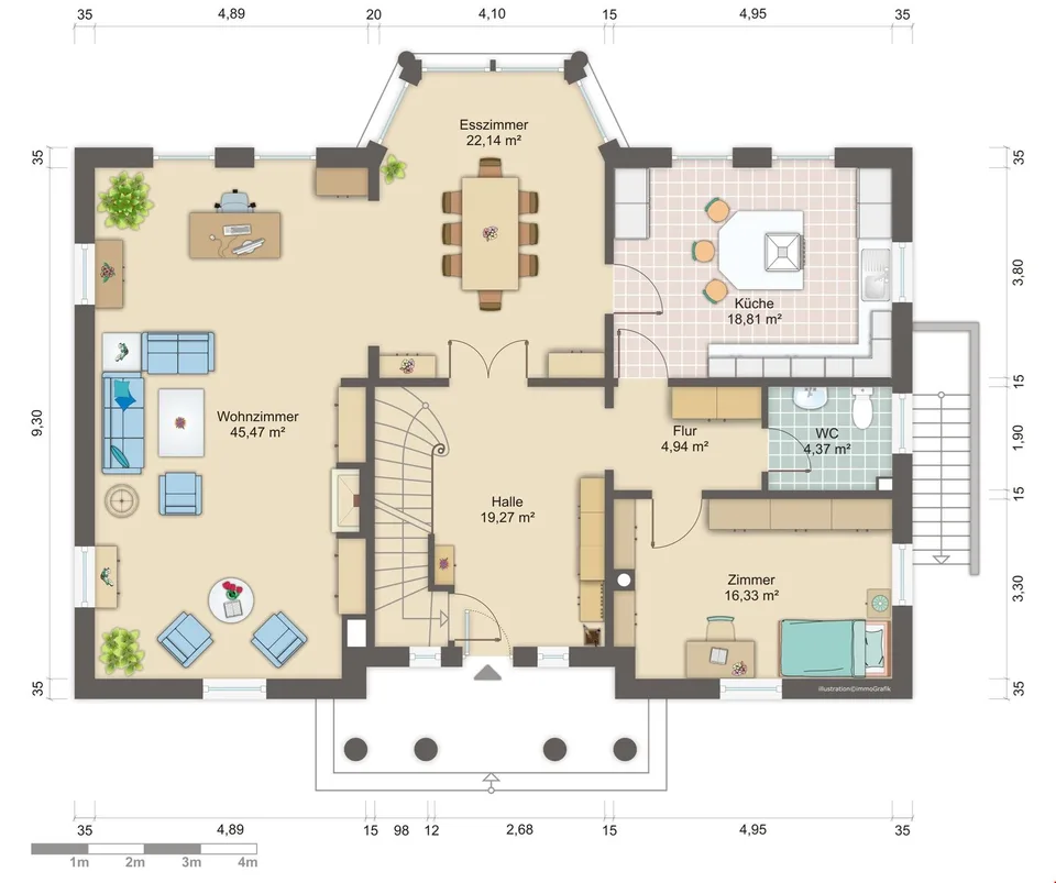 Residenza elegante per esigenze elevate e soggiorno senza disturbi