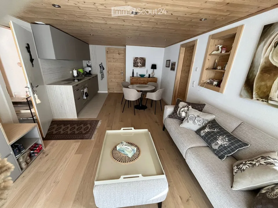 2.5 pcs Cosy meublé terrasse - Rte royale Les Diablerets