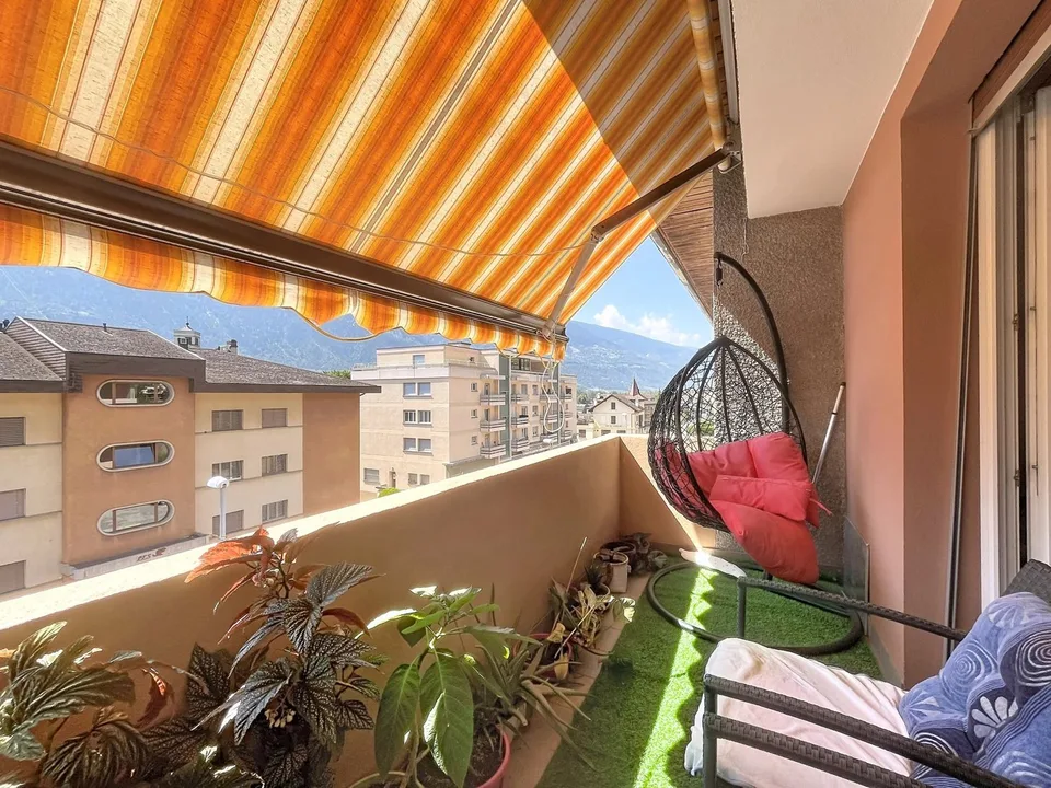 Wohnung mit 4,5 Zimmern in Noës (Sierre) – Foto 12 von 14