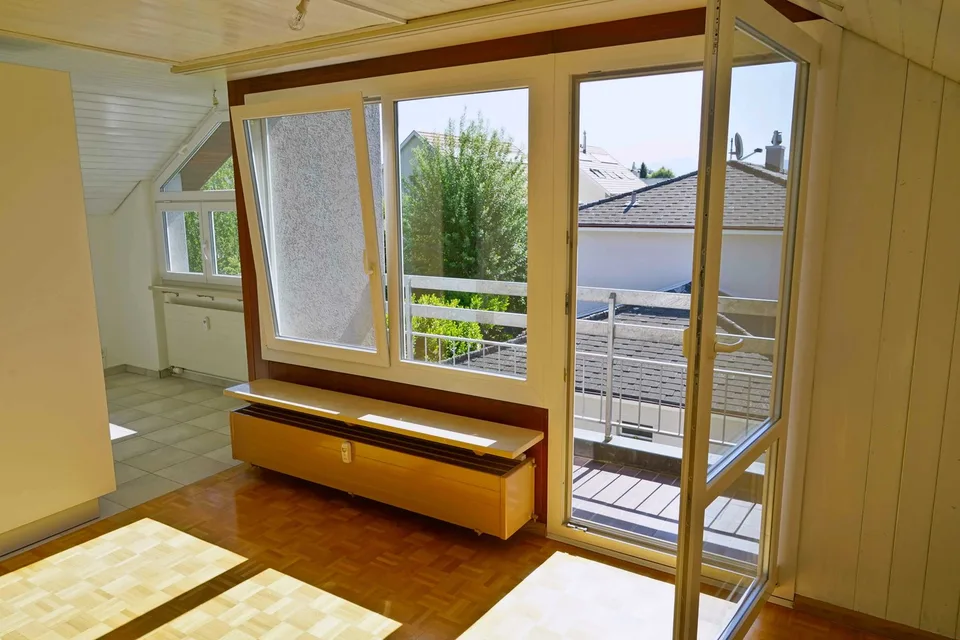 Beautiful 1.5-room apartment with balcony in small MFH