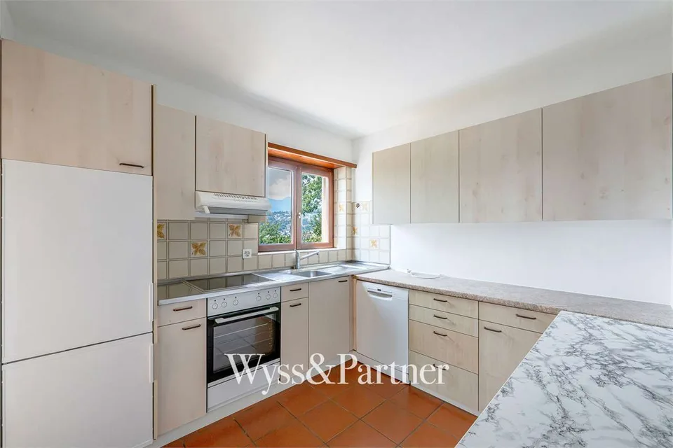 3,5 locali con giardino privato, terrazza e piscina a Pregassona – foto 4 di 13