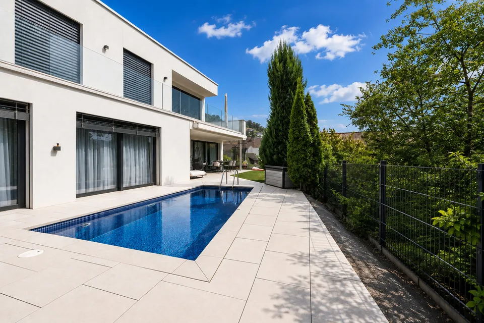 Casa unifamiliare nuova con piscina e vista panoramica – foto 2 di 7