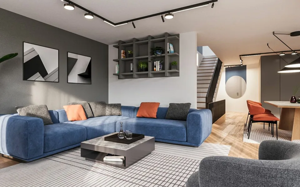 Moderner Neubautraum Doppel-Einfamilienhaus - zwischen Rhein und Bergen - Haus West – Foto 6 von 13