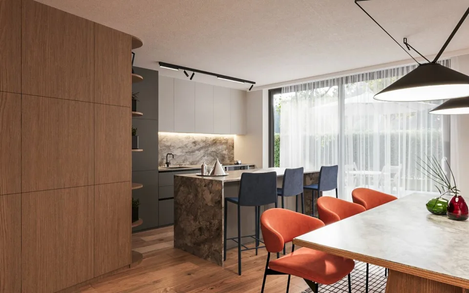 Moderner Neubautraum Doppel-Einfamilienhaus - zwischen Rhein und Bergen - Haus West – Foto 8 von 13