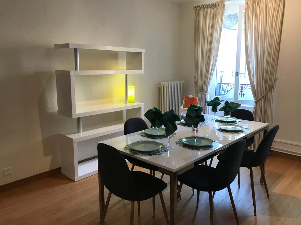 Furnished 4-room apartment with balcony in Aubonne