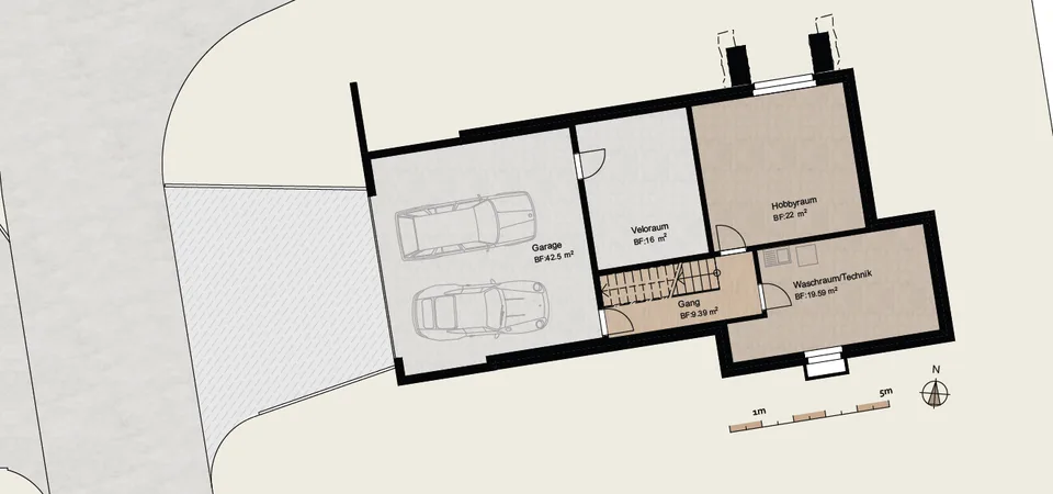 Exclusive 5.5-room single-family house with high-quality ownership standard and spacious garden