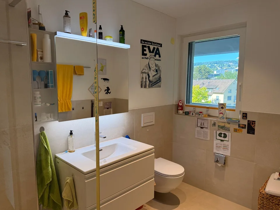 2½ ZI-WOHNUNG IN ZÜRICH - KREIS 8 RIESBACH, MÖBLIERT, TEMPORÄR – photo 6 sur 18