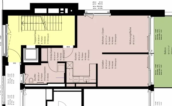 2½ ZI-WOHNUNG IN ZÜRICH - KREIS 8 RIESBACH, MÖBLIERT, TEMPORÄR – photo 10 sur 18