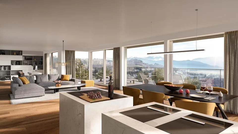 3.5 Zimmer Terrassenwohnung in Luzern – Foto 1 von 4