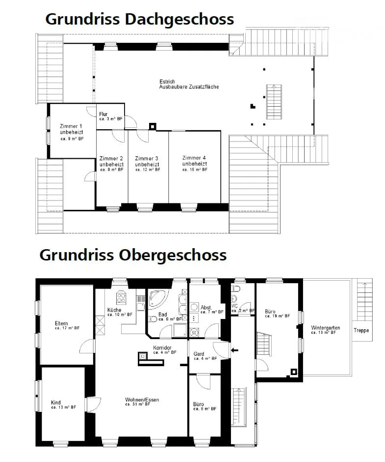 6.5-Room Apartment with Winter Garden, Garden & Lots of Space
