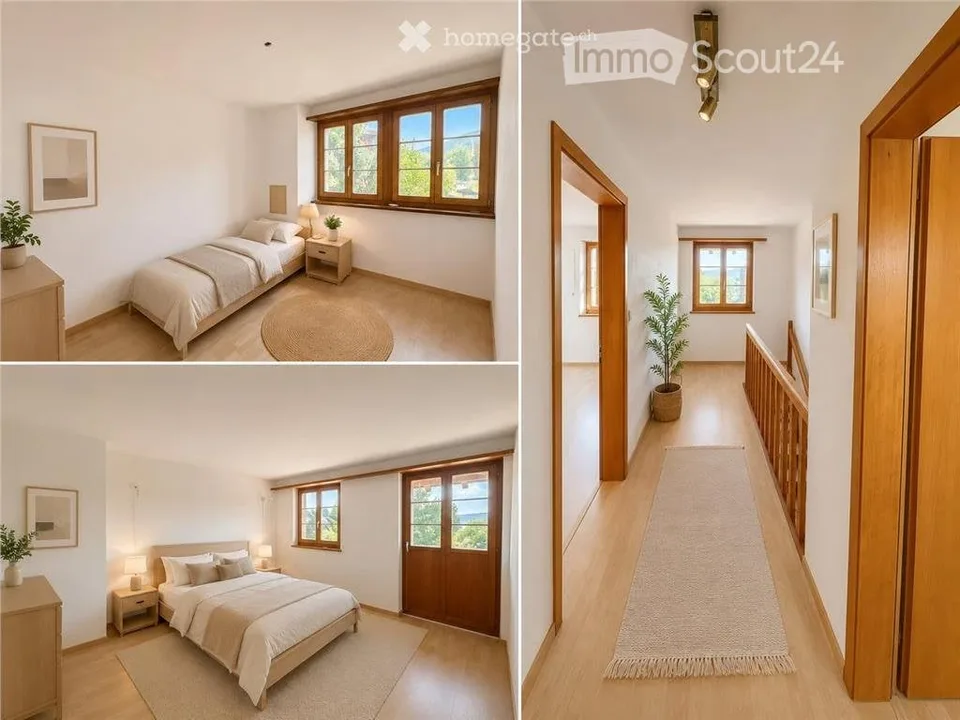 Appartement maisonnette avec parking souterrain et deux balcons
