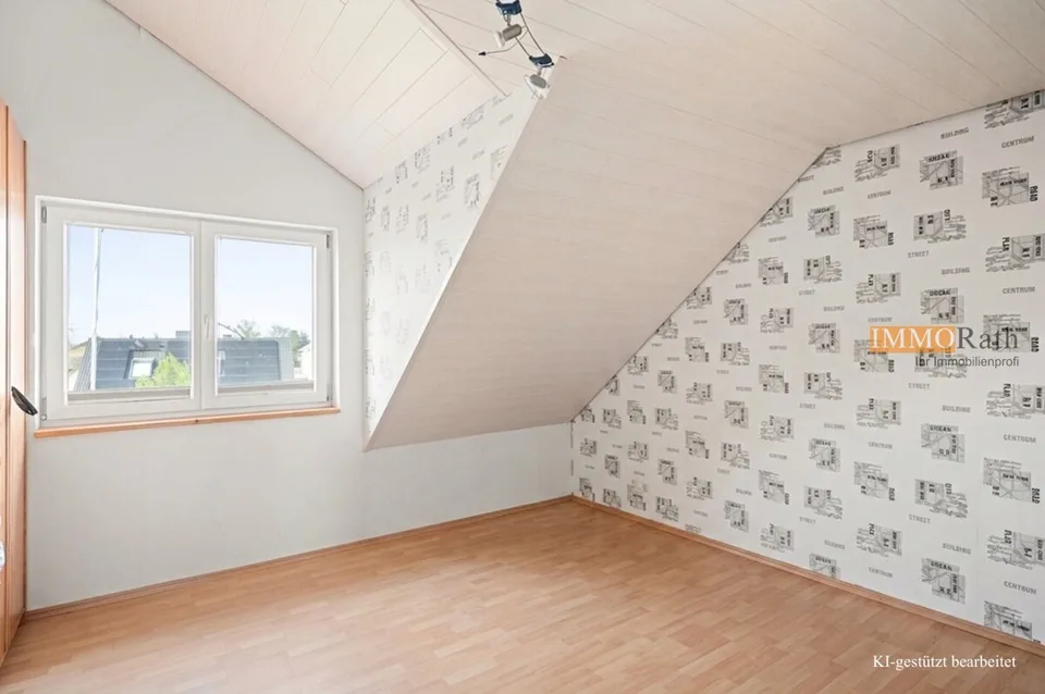 IMMORath.de - Bezugsfreie Doppelhaushälfte mit Garage in Hartheim – Foto 7 von 13
