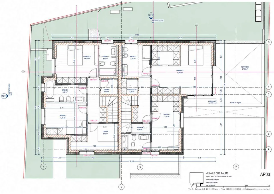 Melano - Neue Villa mit 3 Zimmern und privatem Garten – Foto 12 von 13