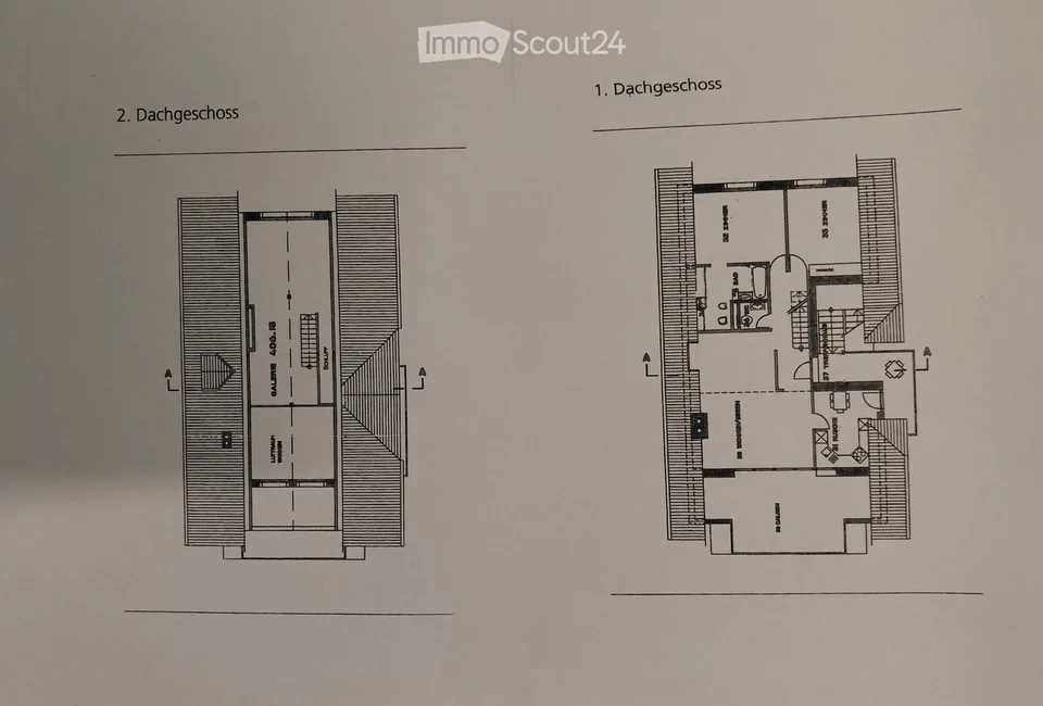 Spacious attic maisonette apartment with balcony (36 m2)