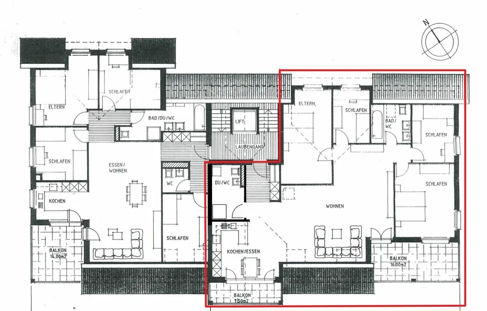 In vendita alla Haushaldenstrasse 2a a 8374 Dussnang; bell'appartamento di 5½ locali in mansarda, in una posizione tranquilla e soleggiata / a soli 2 minuti a piedi dai trasporti pubblici! – foto 3 di 16