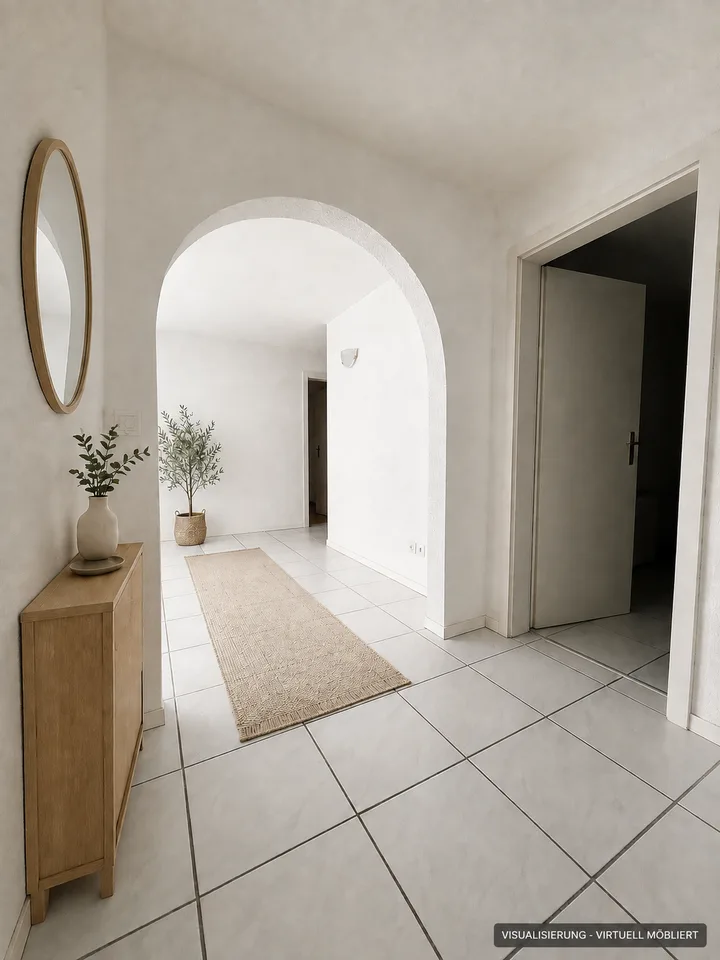 Appartement pour personnes âgées - Appartement de 3,5 pièces lumineux avec balcon orienté sud-ouest dans le centre du village près du marché Menzo