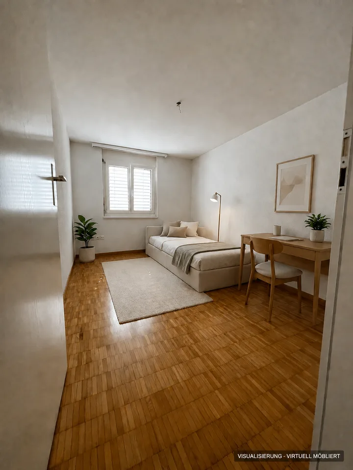 Appartement pour personnes âgées - Appartement de 3,5 pièces lumineux avec balcon orienté sud-ouest dans le centre du village près du marché Menzo