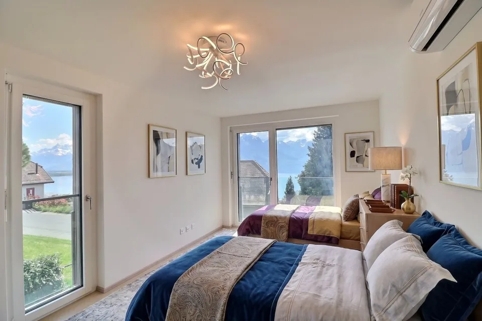 Wohnung mit 5,5 Zimmern und grandiosem Blick in sehr gutem Zustand – Foto 25 von 26