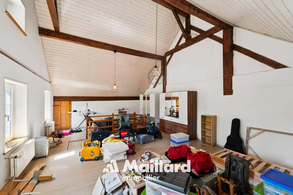 Echtes Bauernhaus mit 5.5 Zimmern und Scheune auf einem großen Grundstück von 2'309 m2 – Foto 14 von 19