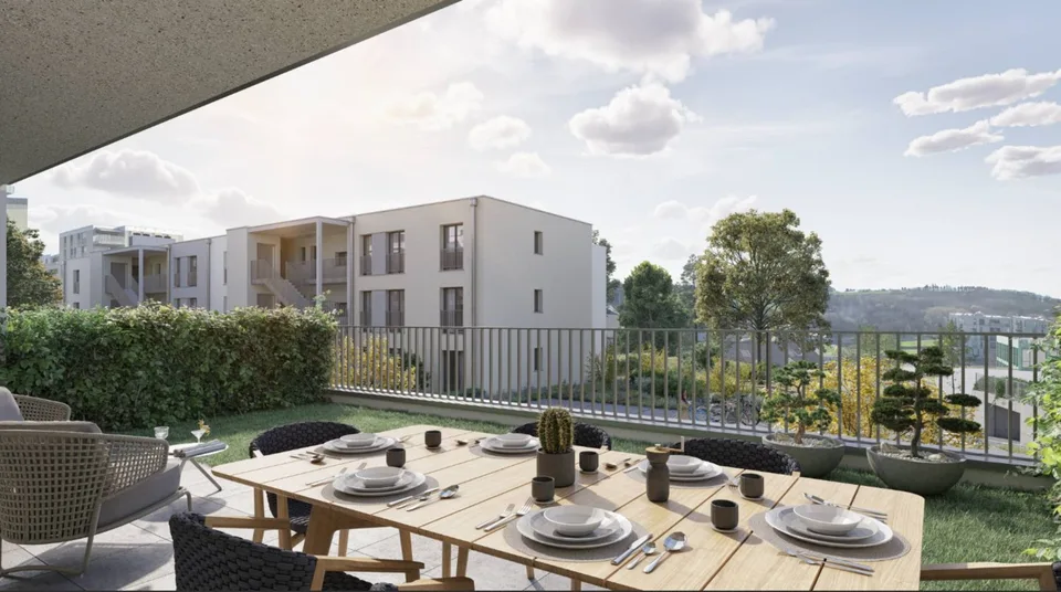 Ampio appartamento di 1,5 locali nuovo di 41m2 con balcone