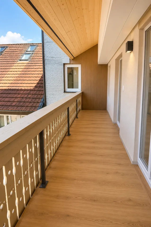 Stadt Solothurn Erstvermietung nach Kernsanierung – 2.5-Zimmer-Wohnung mit Balkon – Foto 3 von 4