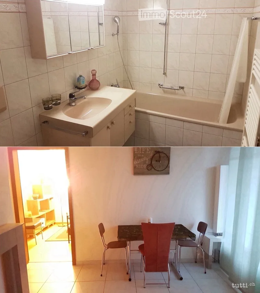 Appartement 2,5 pièces, 8833 + parking = emménager + vivre librement