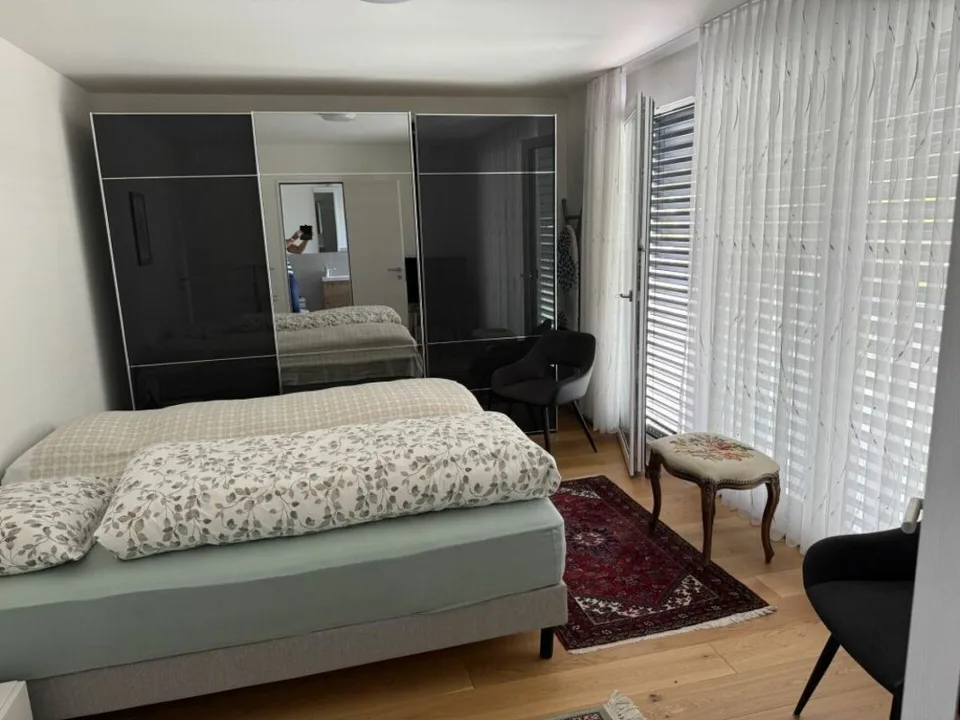 Living with a view - 3.5-room attic apartment in Gränichen