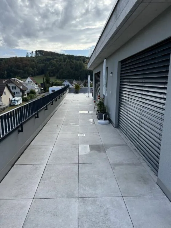 Living with a view - 3.5-room attic apartment in Gränichen