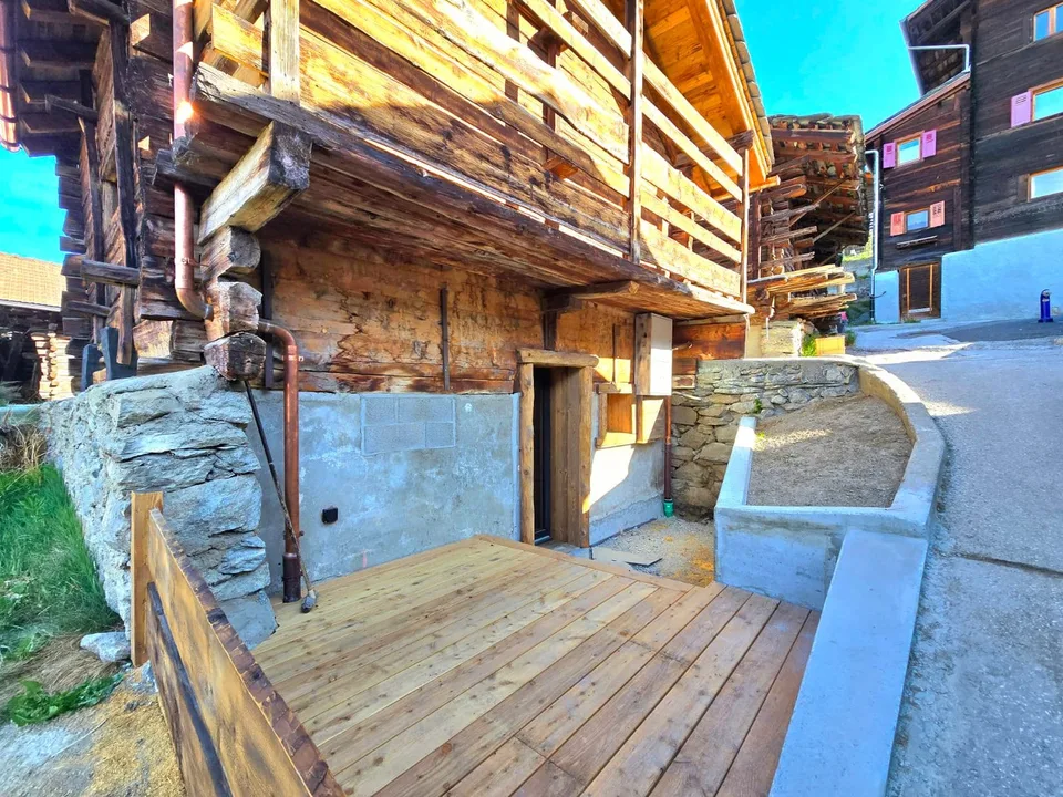 Prächtige renovierte Scheune in Mase mit Terrassen, Aussicht und Parkplatz (Val d'Hérens) – Foto 21 von 22