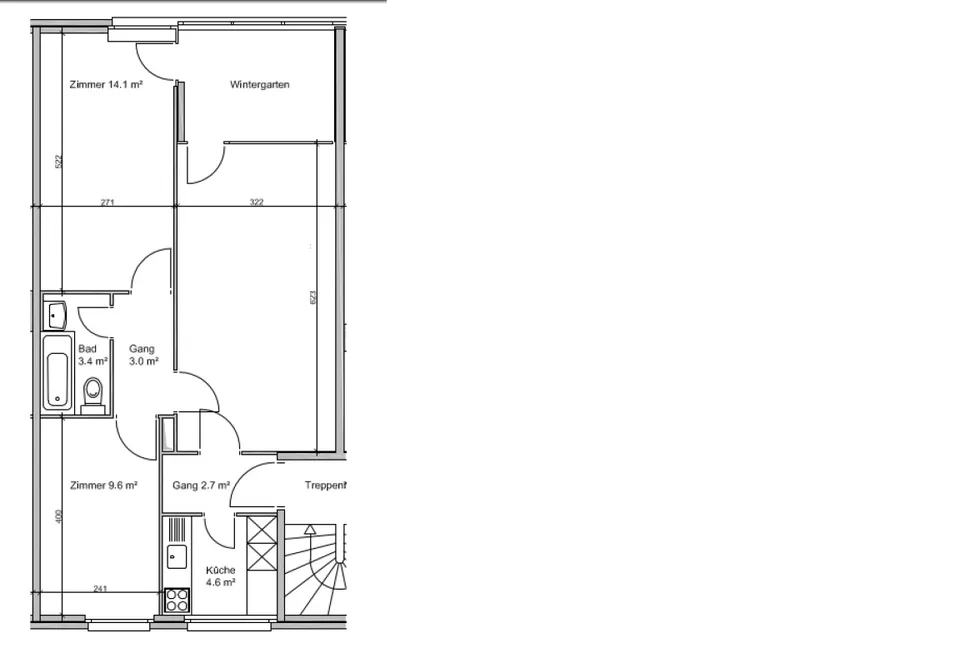 Appartamento di 3 camere, 65 m2, piano terra, vicino a Reinach-Dorf – foto 2 di 2