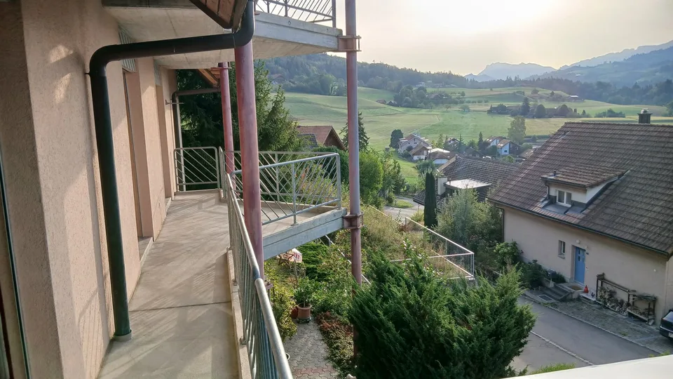 Grosse 4.5 -Zimmer-Wohnung mit Balkon und Kamin, TOP-Lage in Steffisburg