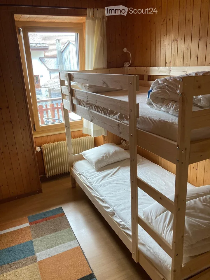 Appartement meublé de 3.5 pièces avec vue sur les montagnes à Salvan