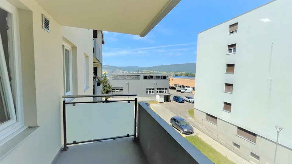 3-room apartment with balcony in Courrendlin