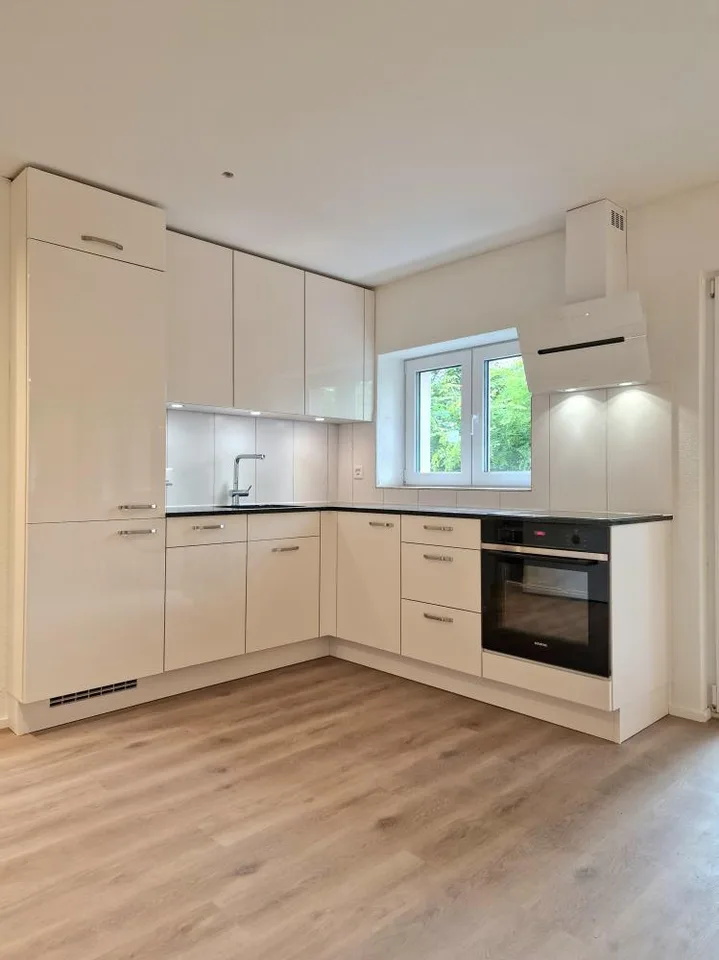 First rental - Modern apartment with garden seating