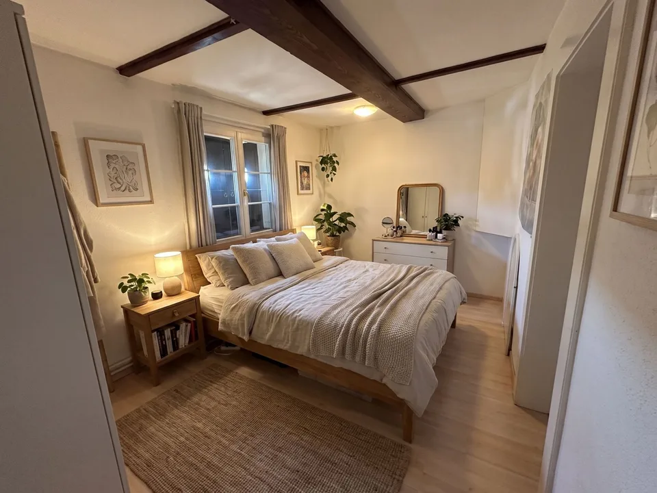 Frisch renovierte Wohnung, historisches Gebäude von 1750