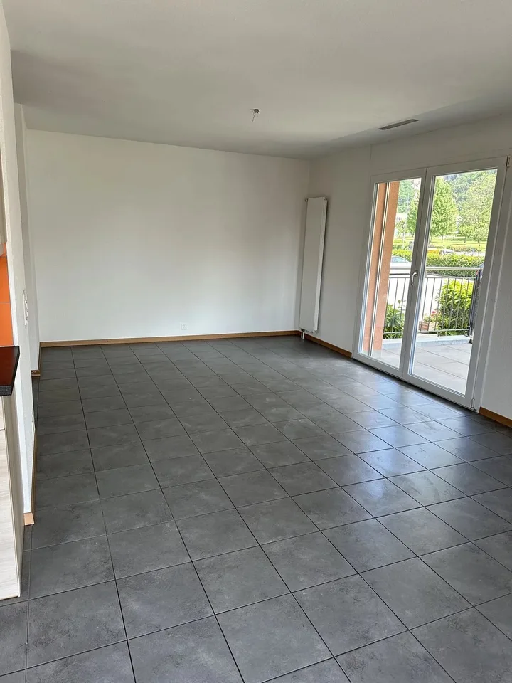 Appartement subventionné de 2 pièces au rez-de-chaussée
