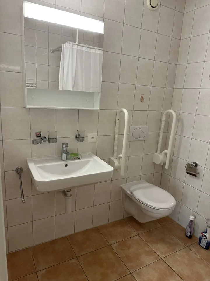 Appartement subventionné de 2 pièces au rez-de-chaussée