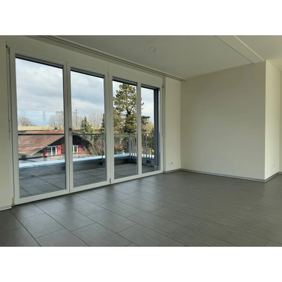 Modern attic apartment in a quiet location in Zeiningen