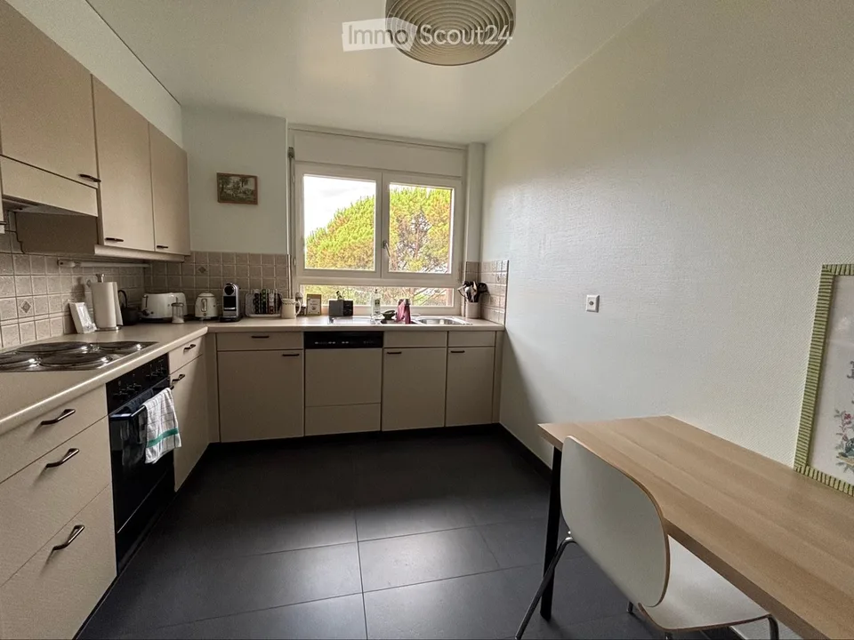For rent - 3.5 rooms with balcony and lake view